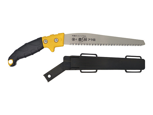 ピストル柄(プレミアム)ネジ止め式 アラ目刃道7寸(210㎜)プラケース付